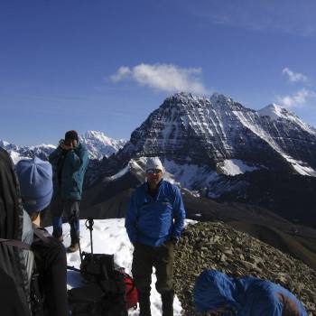 Andrus peak on Pyramid Peak route, Wrangell St. Elias National Park , Alaska