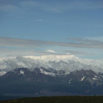  Denali in the clouds, Denali State Park, Alaska