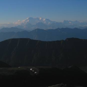 Mt Sanford from Steamboat Hills Wrangell St Elias Park, Alaska