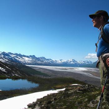 Ridge views at  Fan Glacier, Wrangell St. Elias National Park, Alaska