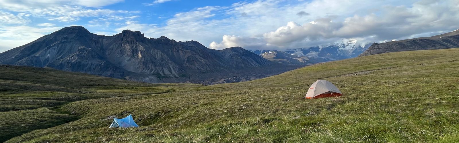 Views at Sanford Plateau, Wrangell St. Elias National Park, Alaska