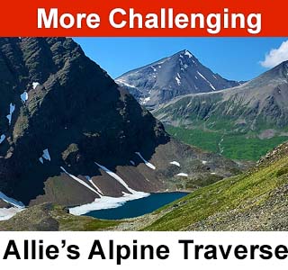 Allie’s Alpine Traverse (Allie’s Valley to Bremner) Alaska Hiking Trip