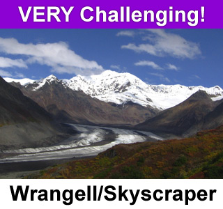 Mt. Wrangell/Skyscraper Traverse Alaska Hiking Trip
